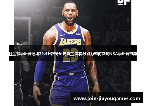 杜兰特季后赛场均29.4分跻身历史第三 其得分能力如何影响NBA季后赛格局