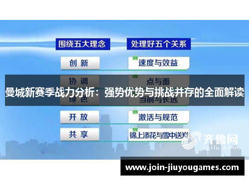 曼城新赛季战力分析：强势优势与挑战并存的全面解读